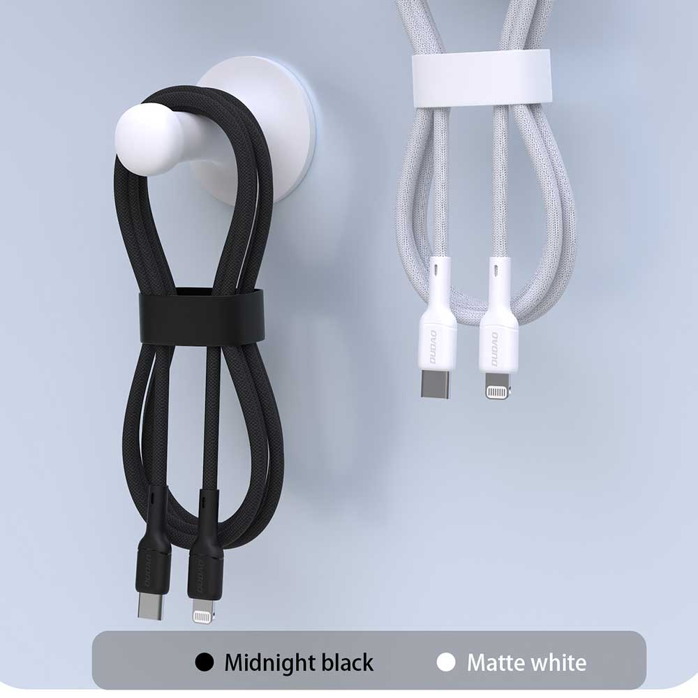 DUDAO L9X-1MW SILICONE DATA CABLE C TO L 30W -1MW DUDAO L9X-1MW SILICONE DATA CABLE C TO L 30W -1MW